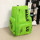 Fashion Backpack Sport Backpack Travel Backpack Four-Color Backpack Trendy - Black - Size L