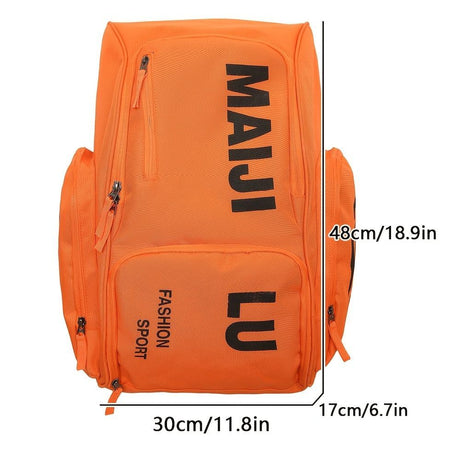 Fashion Backpack Sport Backpack Travel Backpack Four-Color Backpack Trendy - White - Size L