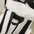 Fashion Backpack Sport Backpack Travel Backpack Four-Color Backpack Trendy - White - Size L