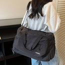Fashion Sports Travel Bag Travel Bag Sports Bag Business Travel Bag Unisex Bag - Brown - Size L