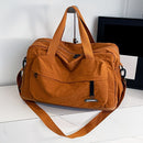 Fashion Sports Travel Bag Travel Bag Sports Bag Business Travel Bag Unisex Bag - Gray - Size L