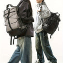 Travel Backpack Four Colors Spacious Compartments Durable Material Comfortable - Green - Size L