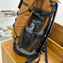 Travel Backpack Four Colors Spacious Compartments Durable Material Comfortable - Khaki - Size L