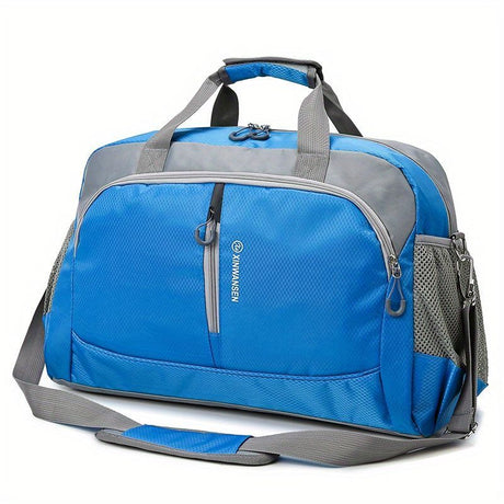 Travel Duffel Bag Multicolor Duffel Durable Travel Bag Spacious Duffel Bag - Gray - Size L