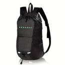 Cycling Backpack Safety Backpack Turn Signal Backpack LED Backpack Australia - Black - Size L