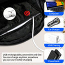 Cycling Backpack Safety Backpack Turn Signal Backpack LED Backpack Australia - Black - Size L