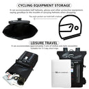 Waterproof Backpack Travel Backpack Taichi Backpack Laptop Backpack Multiple - Black - Size L