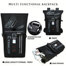 Waterproof Backpack Travel Backpack Taichi Backpack Laptop Backpack Multiple - White - Size L