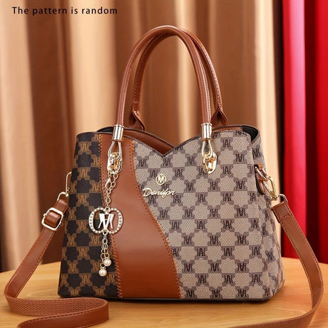 Women'S Handbag Shoulder Bag Cross-Body Bag Autumn Winter Fashion Premium - Brown - Size 28-12-19