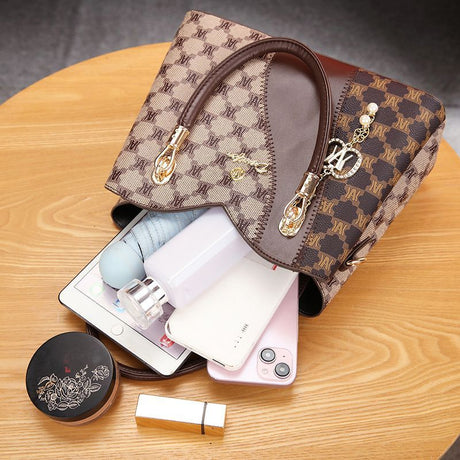 Women'S Handbag Shoulder Bag Cross-Body Bag Autumn Winter Fashion Premium - Brown - Size 28-12-19