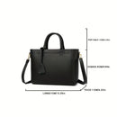 Women'S Tote Briefcase Commuting Bag Handheld Bag Cross-Body Bag Spacious Tote - Beige - Size 31-11-24