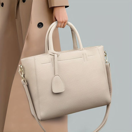 Women'S Tote Briefcase Commuting Bag Handheld Bag Cross-Body Bag Spacious Tote - Gray - Size 31-11-24