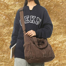 Unisex Bag Cross-Body Bag Shoulder Bag Tote Bag Large Capacity Bag Student Bag - Green - Size 38-14.5-32