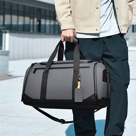 Travel Duffel Bag Laptop Duffel Men'S Travel Bag Women'S Travel Bag Durable - Black - Size L