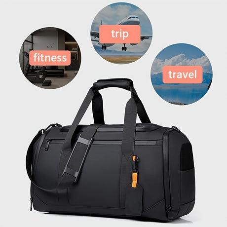 Travel Duffel Bag Laptop Duffel Men'S Travel Bag Women'S Travel Bag Durable - Gray - Size L