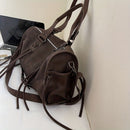 Women'S Travel Tote Bag Brown Travel Bag Stylish Travel Bag Durable Tote - Orange - Size M