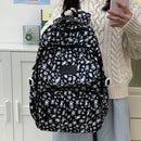 Ladata Backpack Stylish Ladies Backpack Middle School Backpack College Student - Black - Size 45-30-17