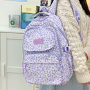 Ladata Backpack Stylish Ladies Backpack Middle School Backpack College Student - Green - Size 45-30-17