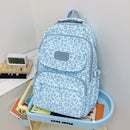 Ladata Backpack Stylish Ladies Backpack Middle School Backpack College Student - Pink - Size 45-30-17