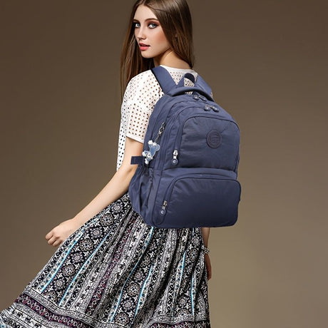 Travel Backpack 8 Colors Durable Backpack Spacious Backpack Stylish Backpack - Sapphire blue - Size M