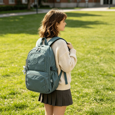Travel Backpack 8 Colors Durable Backpack Spacious Backpack Stylish Backpack - Sapphire blue - Size S