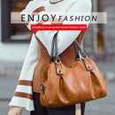 Vintage Bag Set Women'S Bag Set Tote Bag Cross-Body Bag Clutch Card Holder - Black - Size 32-16-20