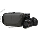 Gray Black Travel Crossbody Bag Camera Bag Photography Bag Travel Accessories High-Quality