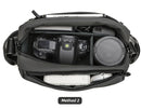 Gray Black Travel Crossbody Bag Camera Bag Photography Bag Travel Accessories High-Quality