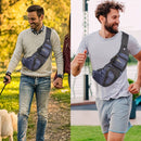Black Cross-Body Sling Backpack Travel Backpack Grey Backpack Blue Backpack Black