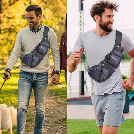 Black Cross-Body Sling Backpack Travel Backpack Grey Backpack Blue Backpack Black
