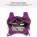 purplish red Brown Purple Travel Tote Bag Travel Accessories Spacious Tote Durable Bag Travel Bag