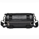 Black Brown Unisex Cross Body Bag Travel Bag Durable Bag Adjustable Strap Bag Multiple
