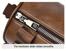 Black Brown Unisex Cross Body Bag Travel Bag Durable Bag Adjustable Strap Bag Multiple