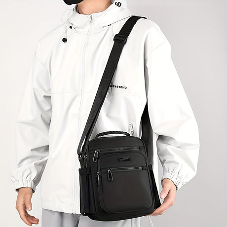 Black Brown Travel Bag Cross-Body Bag Stylish Bag High-Quality Bag Travel Accessories