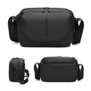 Black Gray Travel Cross-Body Bag High-Quality Cross-Body Bag Durable Travel Bag Organized