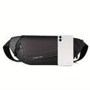 Black Gray Magnetic Closure Backpack Sling Bag Travel Backpack Daypack Crossbody Bag