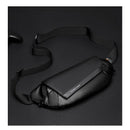 Black Gray Magnetic Closure Backpack Sling Bag Travel Backpack Daypack Crossbody Bag