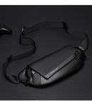Black Gray Magnetic Closure Backpack Sling Bag Travel Backpack Daypack Crossbody Bag