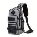 Gray Anti-Theft Backpack Waterproof Backpack Sling Backpack Travel Backpack