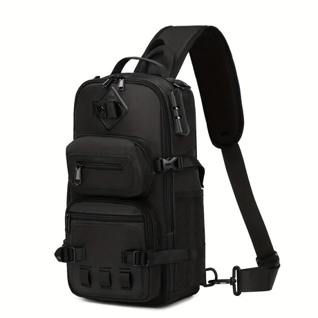 Gray Anti-Theft Backpack Waterproof Backpack Sling Backpack Travel Backpack