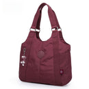 Burgundy purplish red Wine Red Travel Bag One-Shoulder Bag Large Capacity Bag Leisure Travel Bag