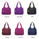 Burgundy purplish red Wine Red Travel Bag One-Shoulder Bag Large Capacity Bag Leisure Travel Bag