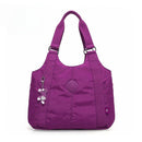 Burgundy purplish red Wine Red Travel Bag One-Shoulder Bag Large Capacity Bag Leisure Travel Bag