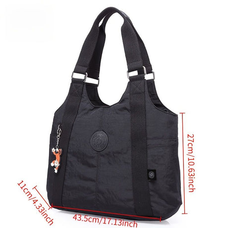 Burgundy purplish red Wine Red Travel Bag One-Shoulder Bag Large Capacity Bag Leisure Travel Bag