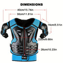Kids Cycling Armor Cycling Protection Children'S Cycling Gear Chest Guard For - Orange - Size L