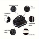 Bicycle Rear Rack Bag Expandable Bike Bag 27L Bike Storage Cycling Accessories - Blue - Size L