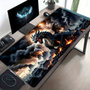 gaming desk mat, dragon design, large desk mat, mouse mat for gaming, desk protection mat, Australian gaming accessories, premium desk pad, extended mouse pad, fantasy desk mat, high-quality desk mat