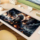 gaming desk mat, dragon design, large desk mat, mouse mat for gaming, desk protection mat, Australian gaming accessories, premium desk pad, extended mouse pad, fantasy desk mat, high-quality desk mat
