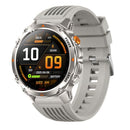 men's smart watch, HT37, GPS positioning, Bluetooth call, heart-rate monitoring, outdoor sports watch, Australian men's fashion, fitness watch - Blue - Size L