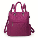 Fashionable Backpack Dual Strap Backpack Travel Backpack Daily Use Backpack - Gray - Size 36-34-14